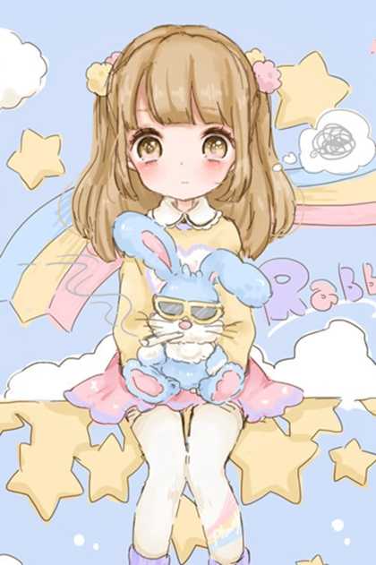 画屏美人by山间人